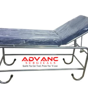 Examination Couch Chrome Deluxe Quality Double Frame AKF-707D