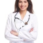 Women Doctor Uniform Overall White Lab-coat Scrub Unisex